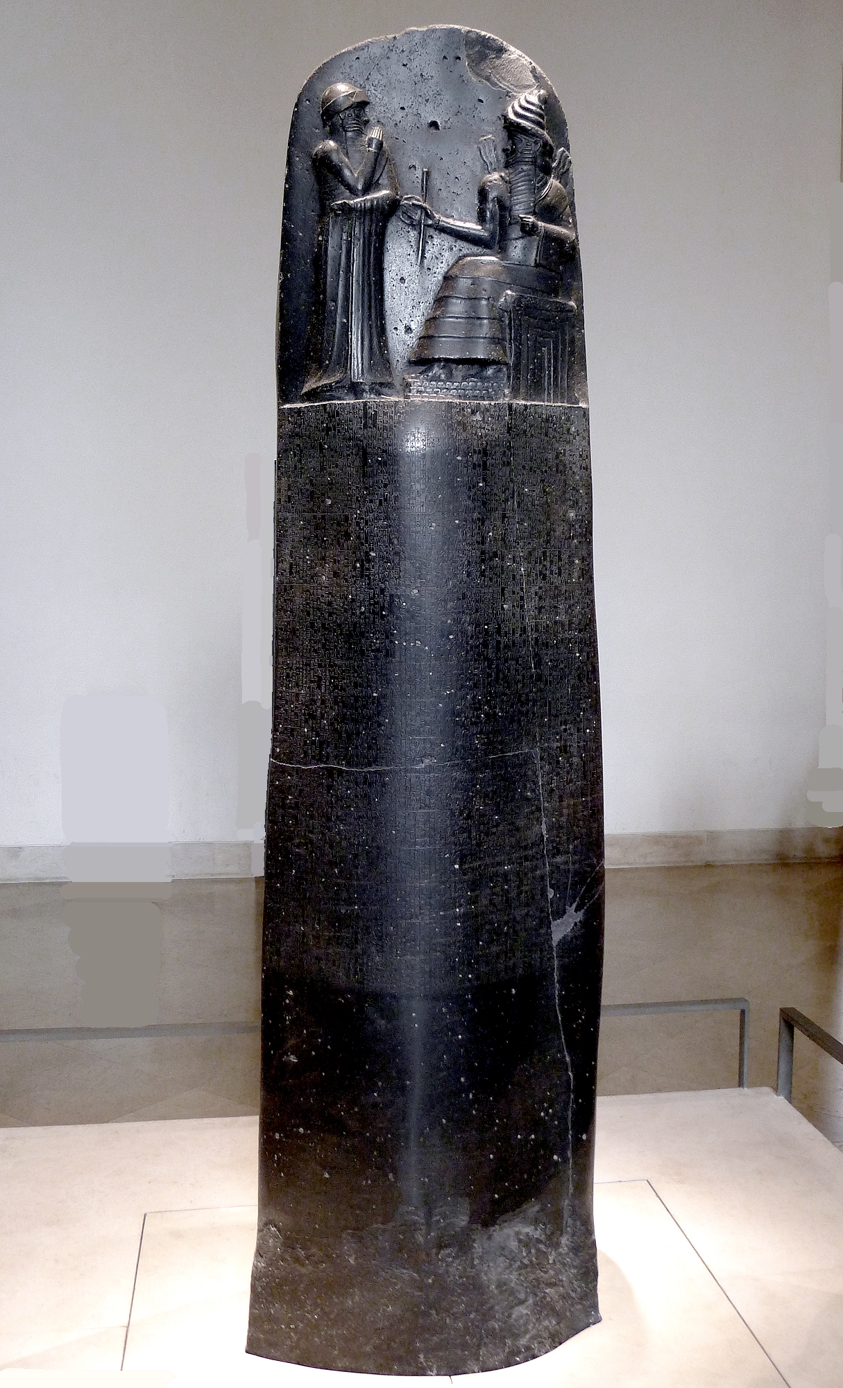 The law stele of Hammurabi, Louvre