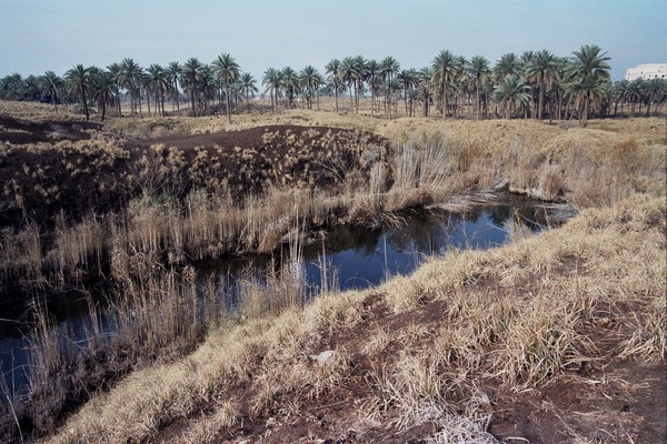 The excavated foundations of Etemenanki today