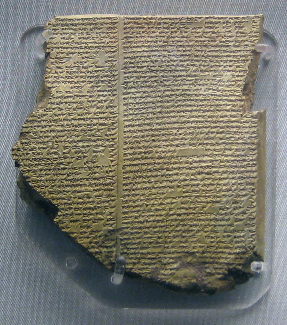 The Gilgamesh flood tablet (Tablet XI), British Museum