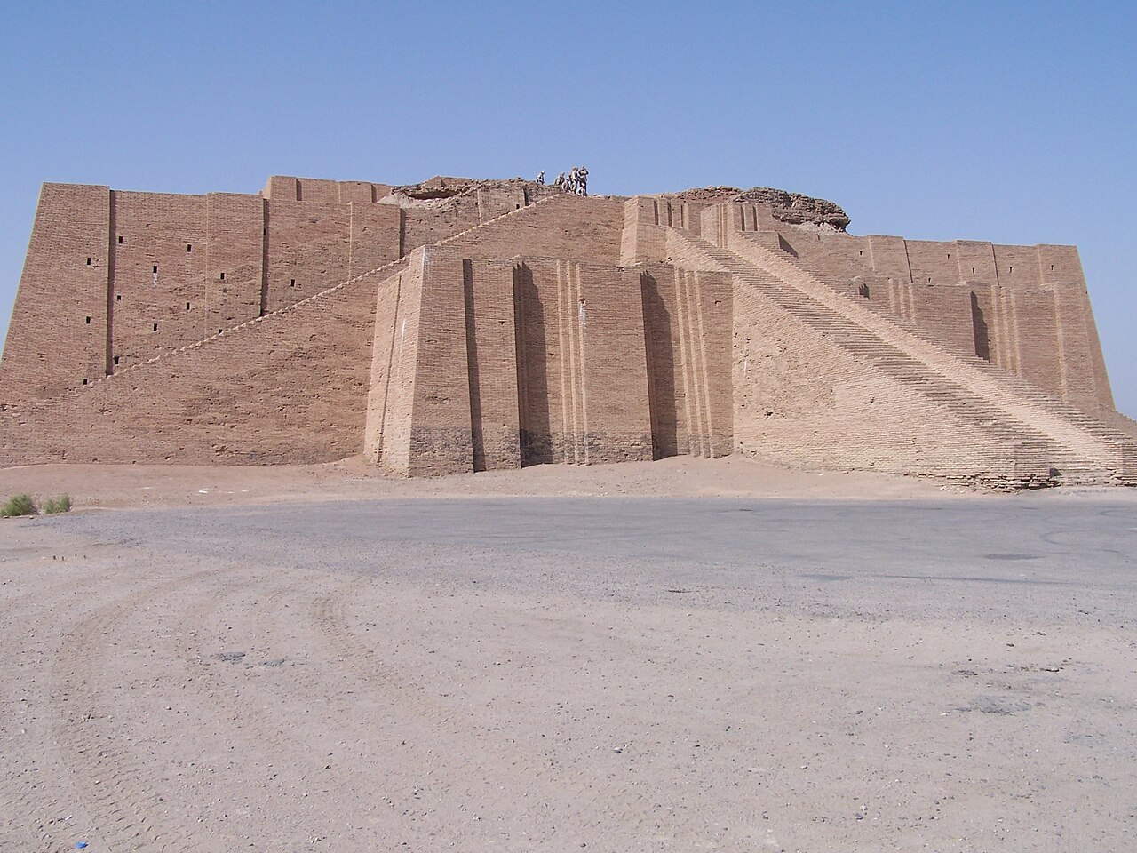 The ziggurat of Ur