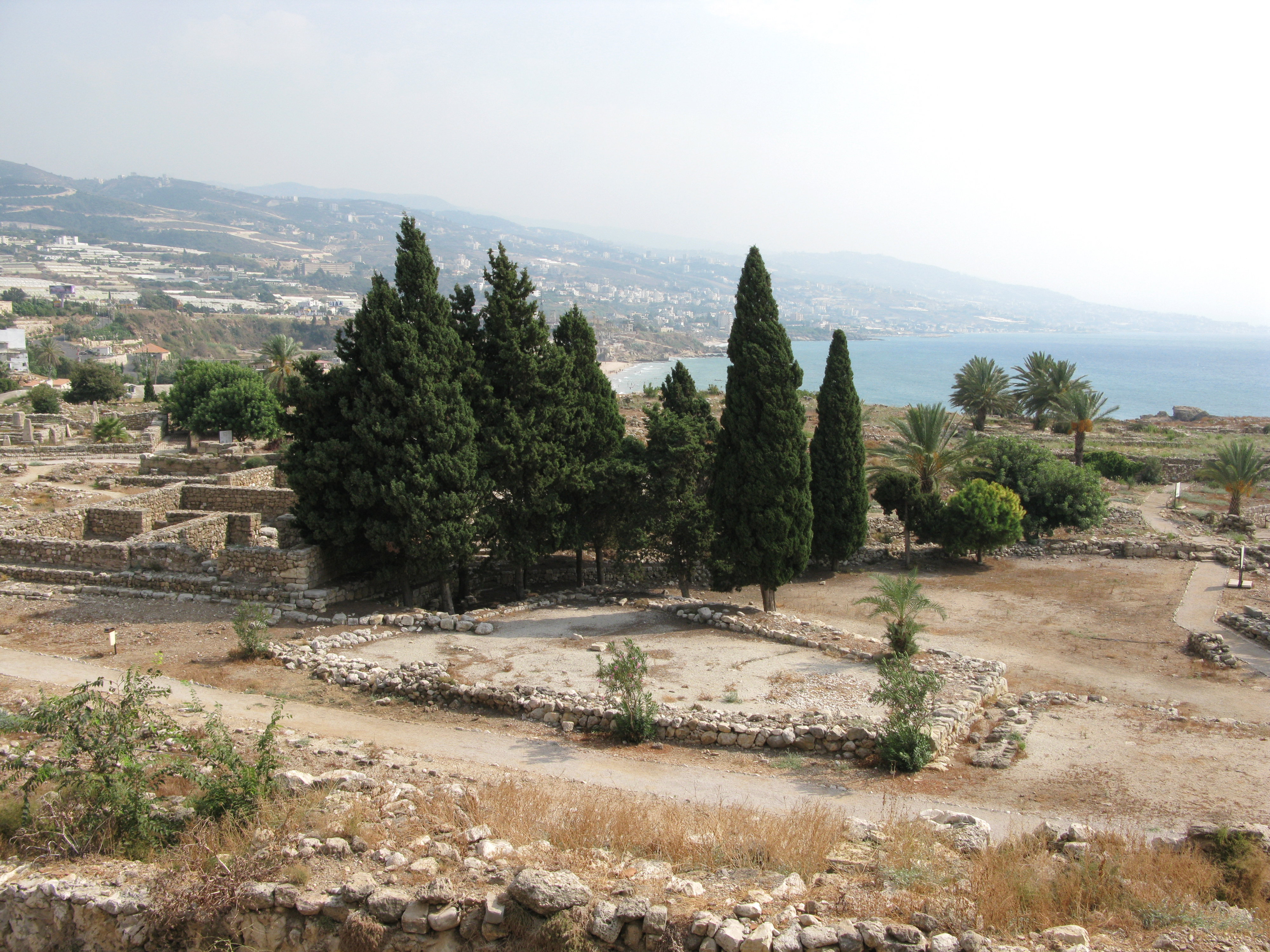 Ancient ruins of the Phoenician city of Byblos, Lebanon