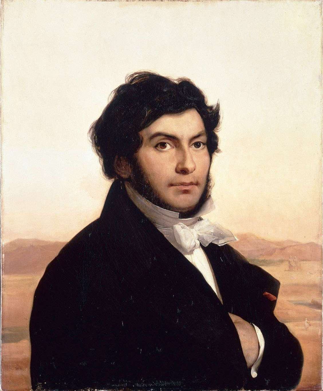 Portrait of Jean-Francois Champollion by Leon Cogniet