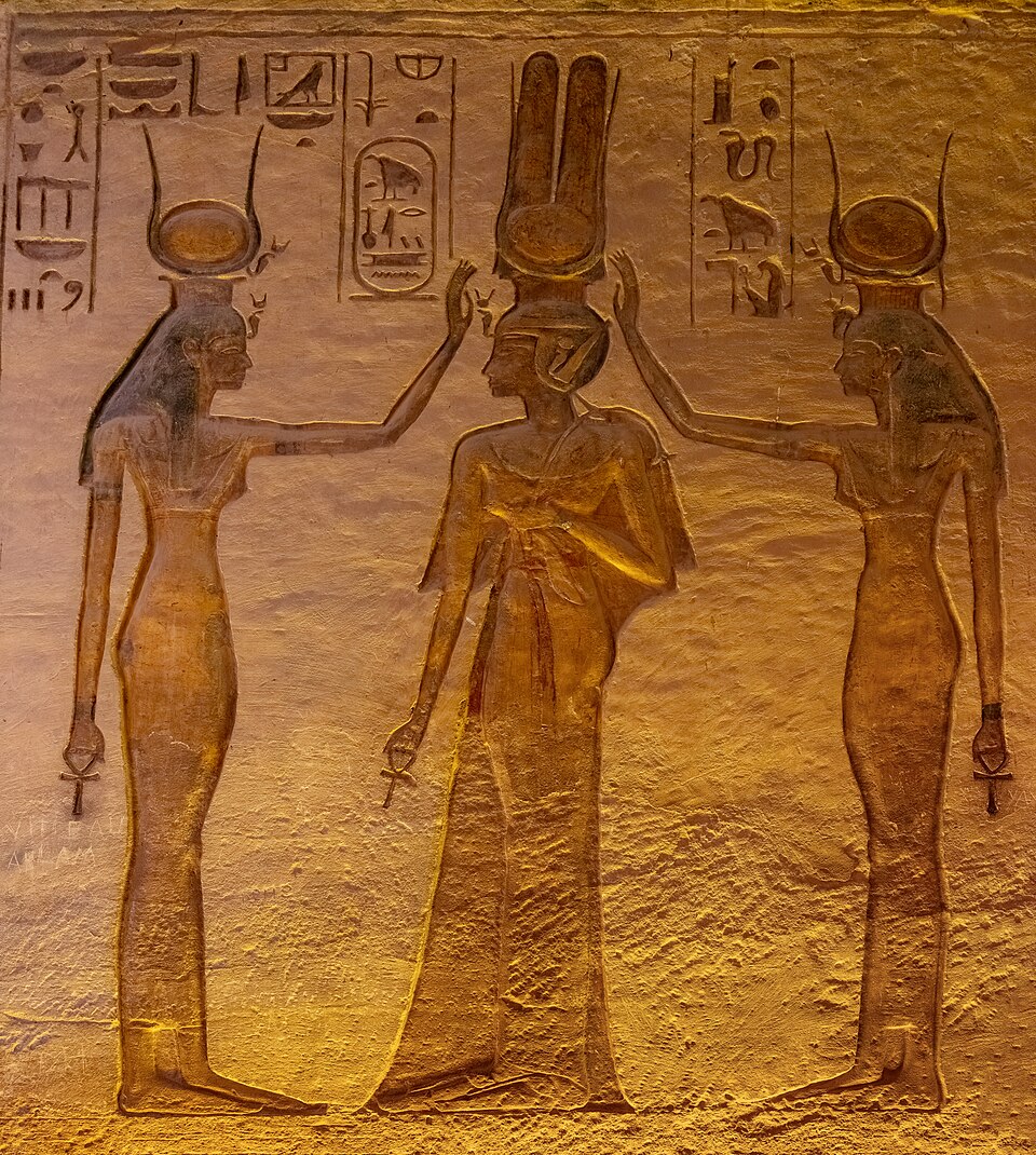 Interior of the Temple of Nefertari