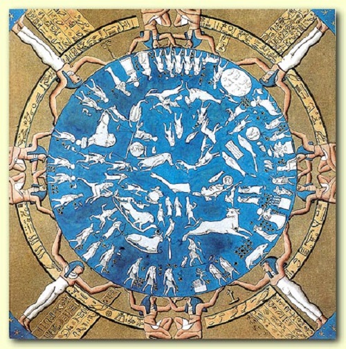 Dendera Zodiac reconstruction