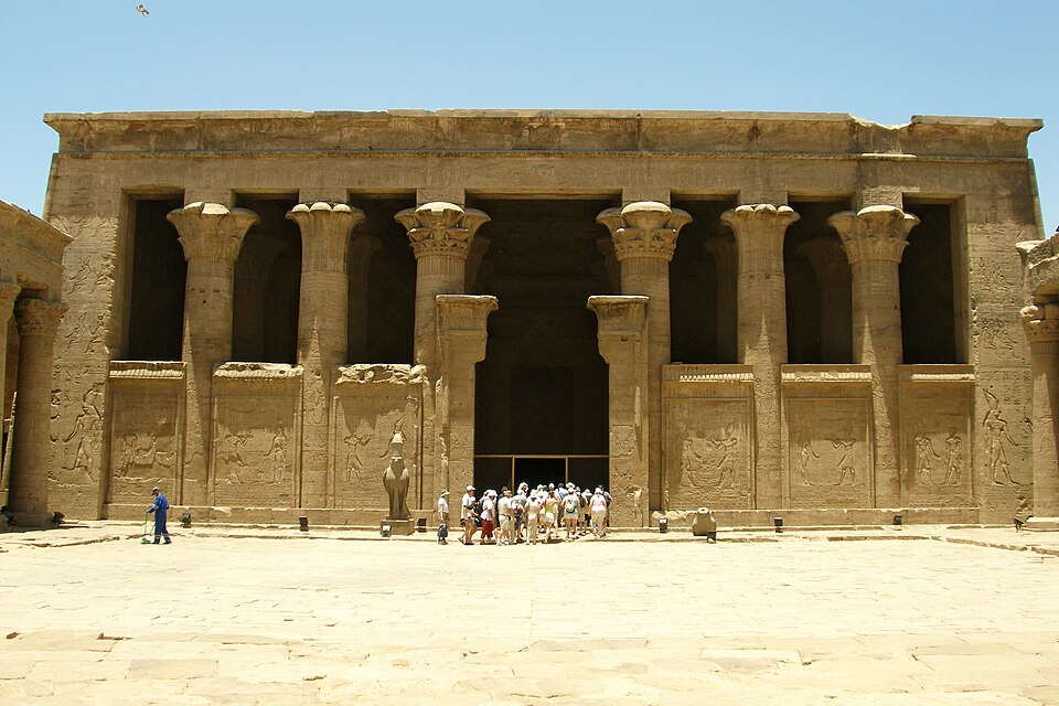 Courtyard of Edfu Temple