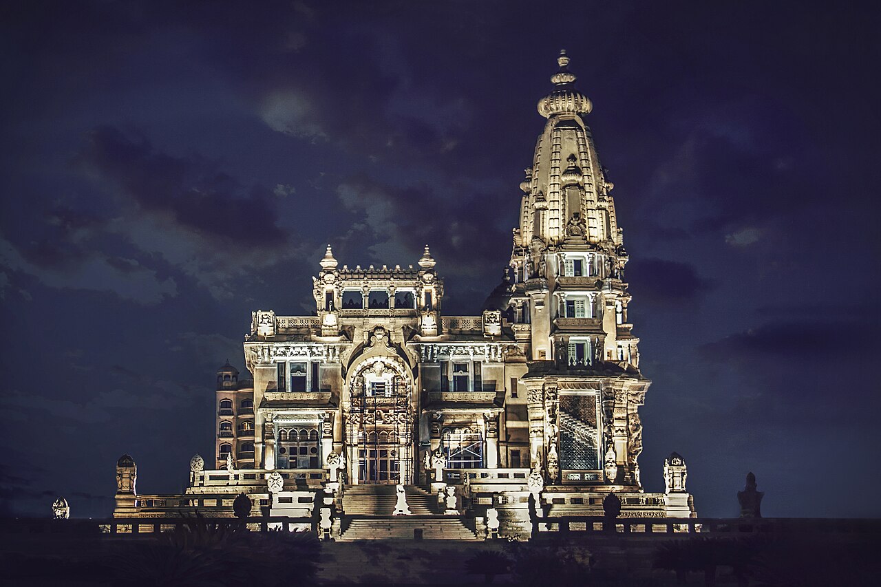Baron Empain Palace in modern Heliopolis