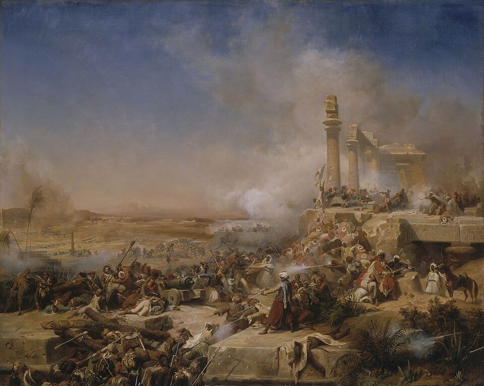 Battle of Heliopolis by Léon Cogniet