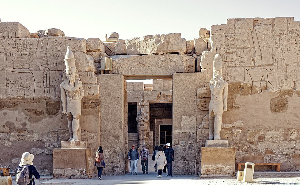 Karnak Temple entrance gateway