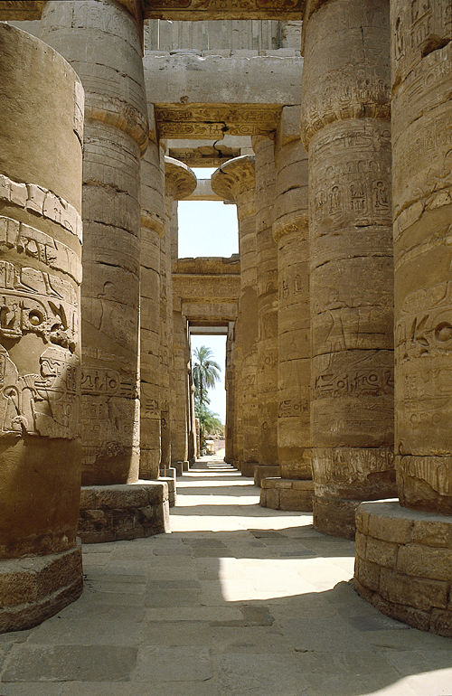 The Great Hypostyle Hall at Karnak