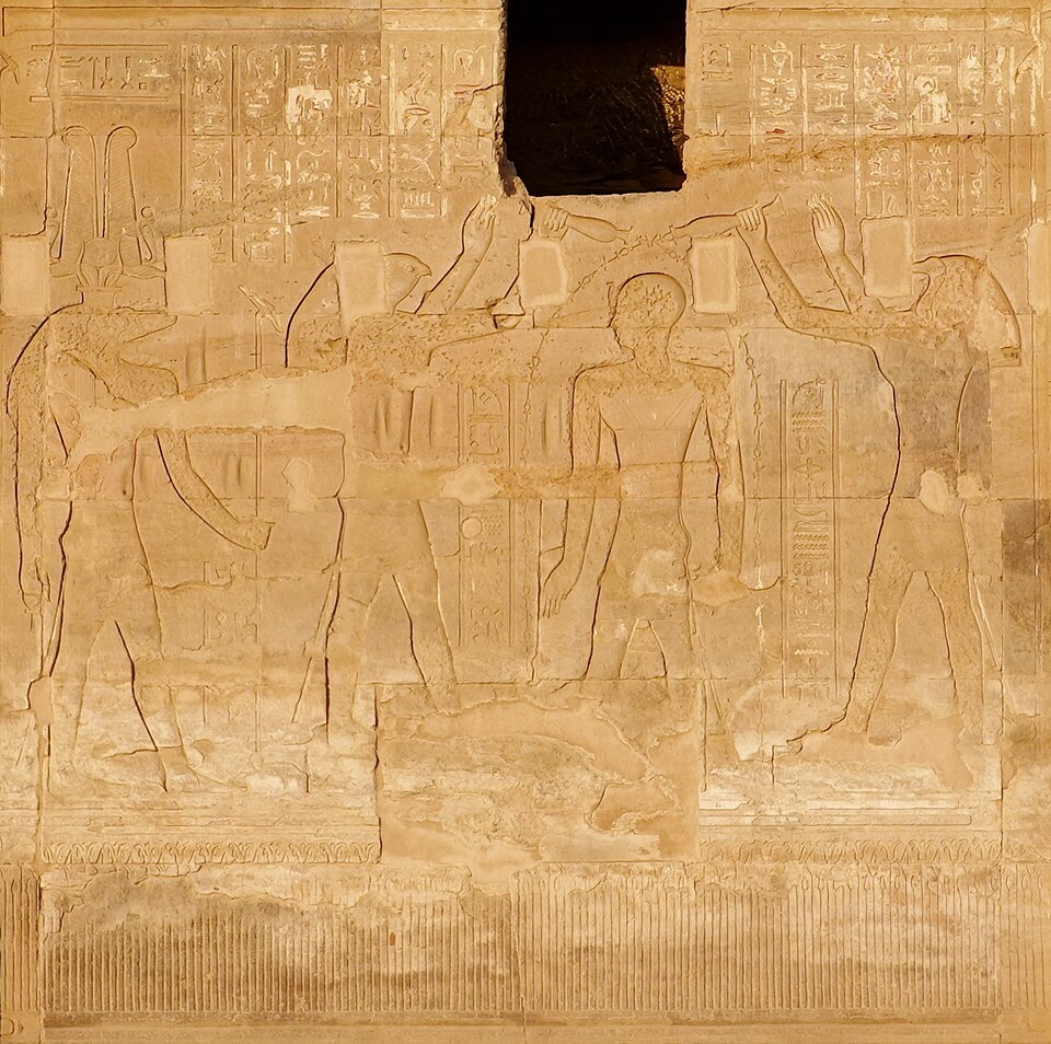 Offering scene relief at Kom Ombo