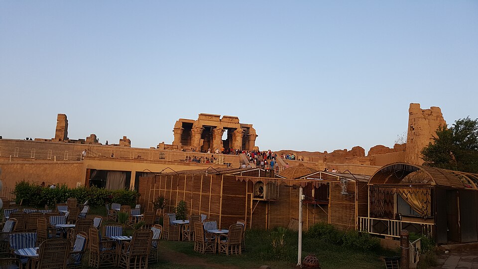 Kom Ombo at sunset