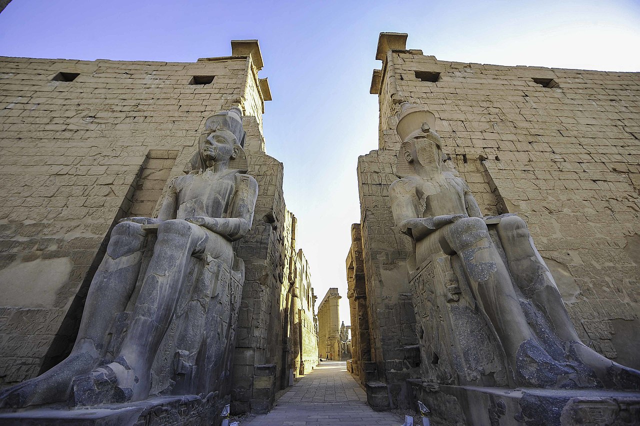 Statue of Ramesses II at Luxor Temple