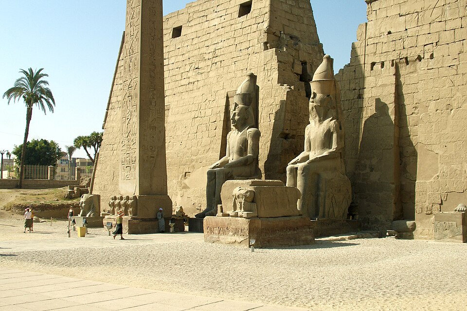 Luxor Temple entrance