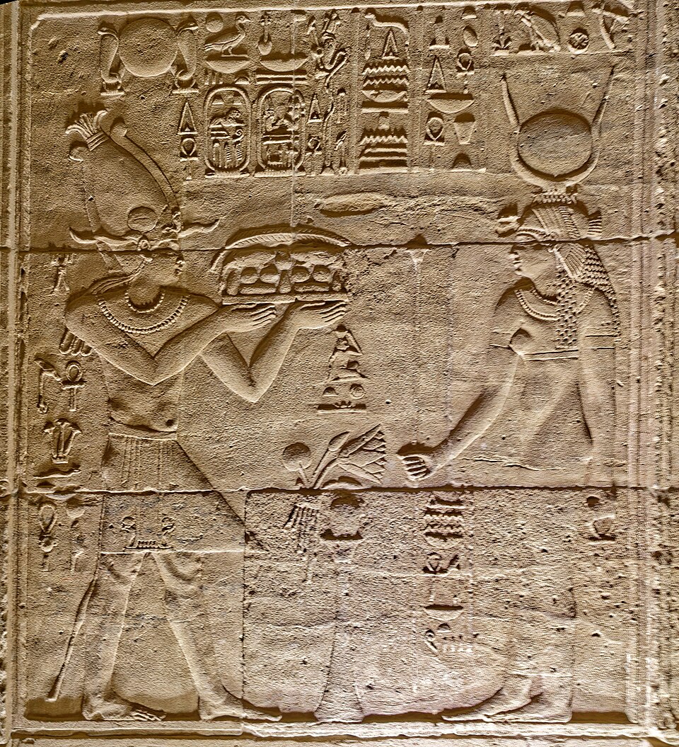 Isis relief at Philae