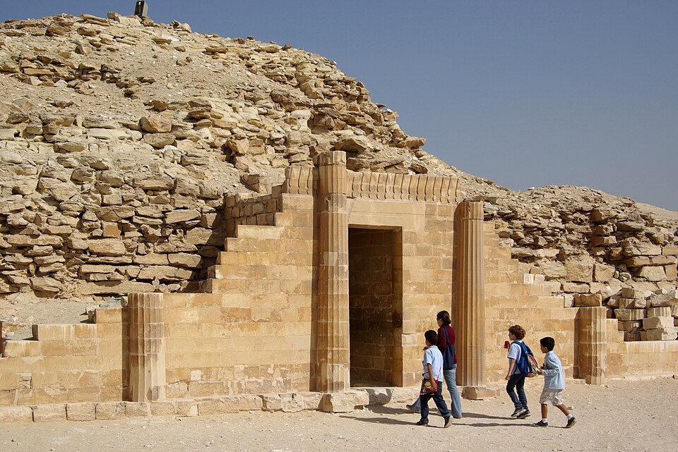 Entrance to Djoser's funerary complex