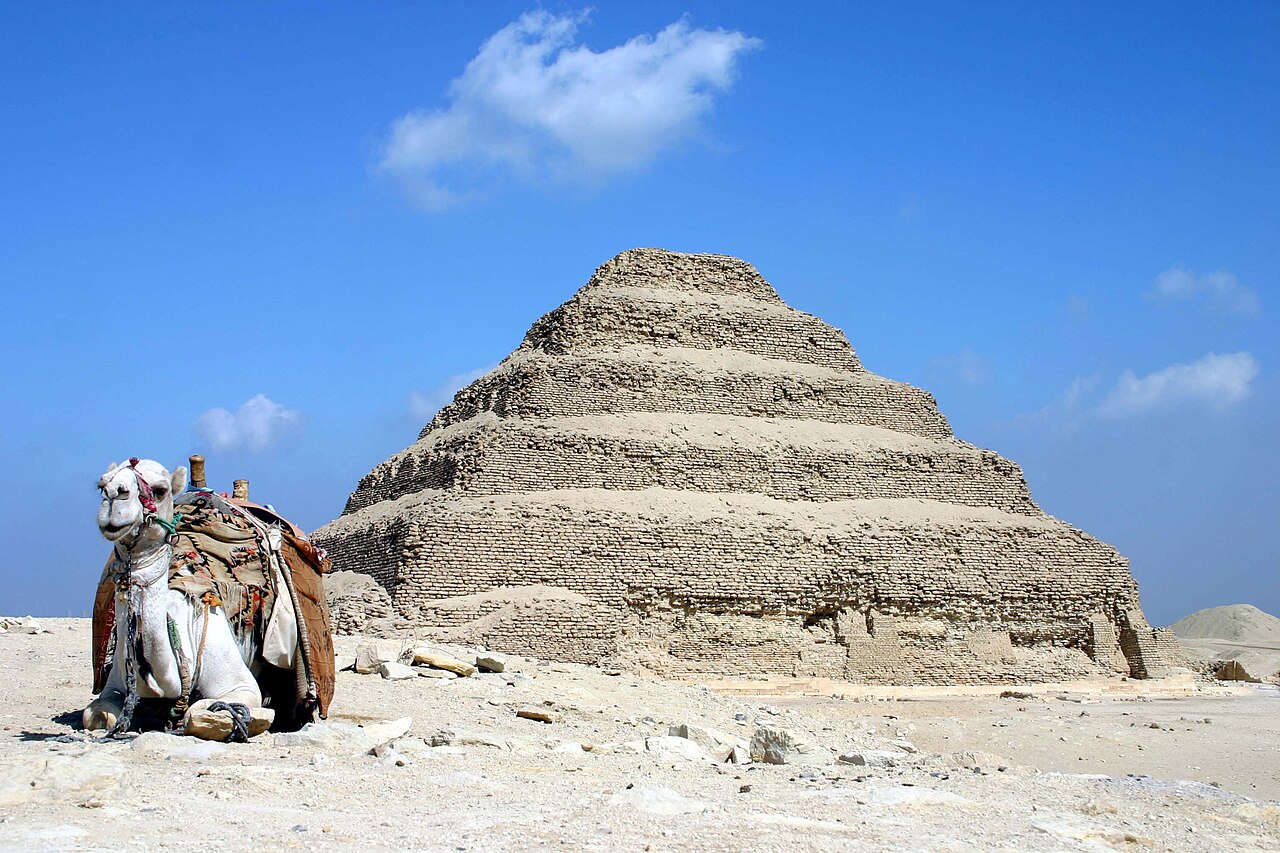 The Step Pyramid of Djoser at Saqqara