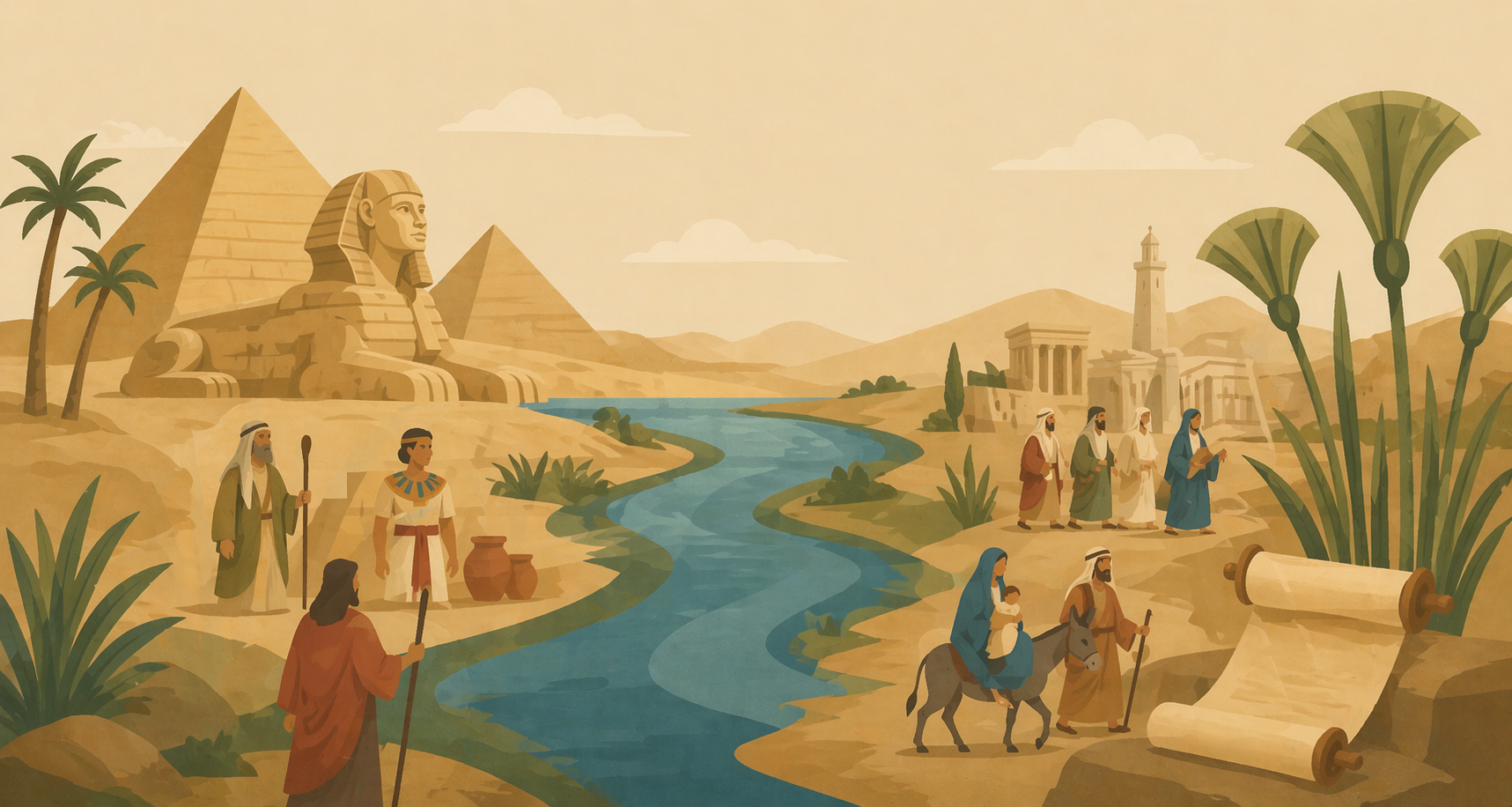 Ancient Egypt and Biblical History — the Nile, the pyramids, and the people of the covenant