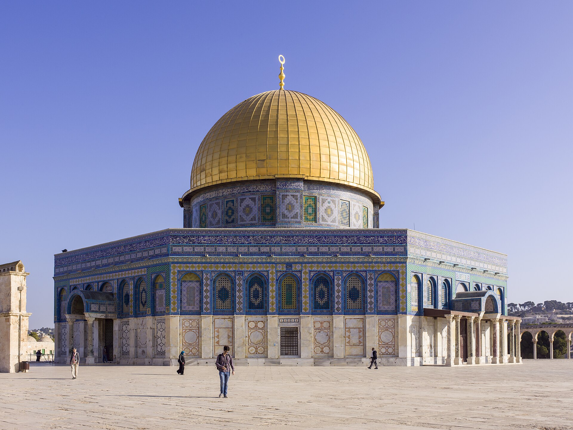 The Dome of the Rock on the Temple Mount / Haram al-Sharif, Jerusalem