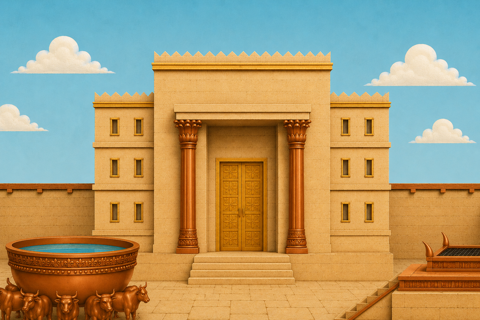 Solomon's Temple facade