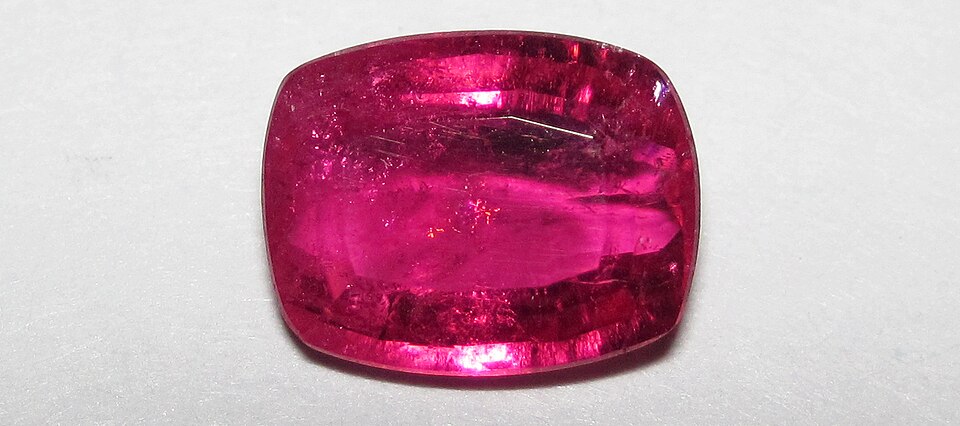 Rubellite tourmaline specimen for Leshem