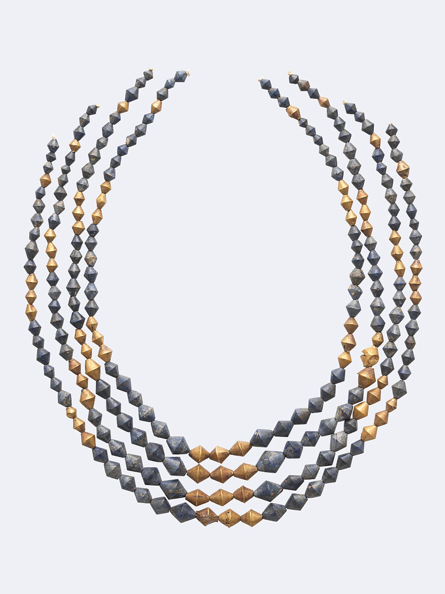 Lapis lazuli beads for Sappir